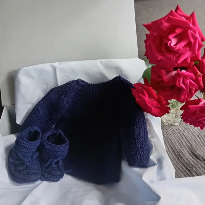 Brassière et chaussons 