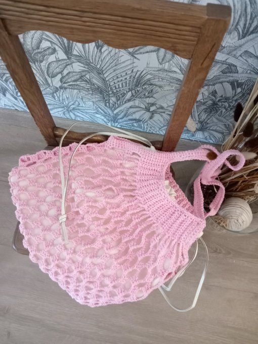 Sac fourre tout rose