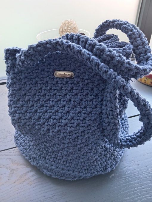 Sac à main bourse en coton