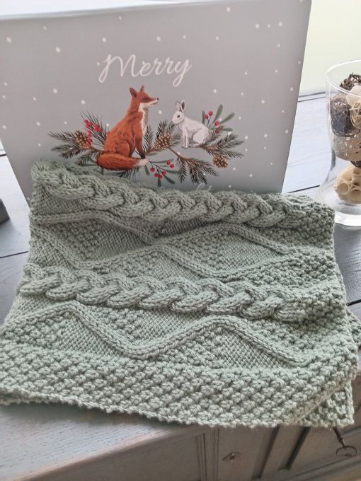 Couverture bébé pure laine