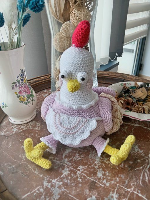 POULE AU CROCHET
