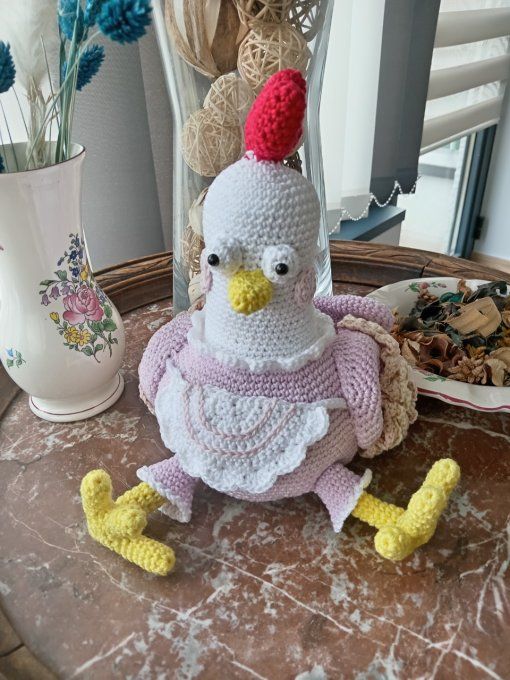 POULE AU CROCHET
