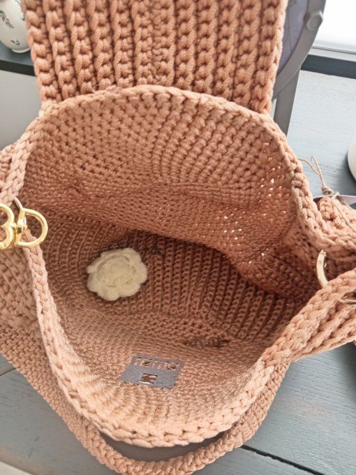 SAC CIRCULAIRE  CARAMEL