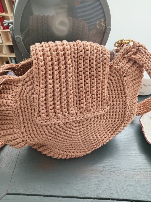 SAC CIRCULAIRE  CARAMEL