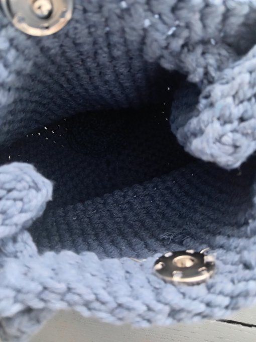 Sac à main bourse en coton